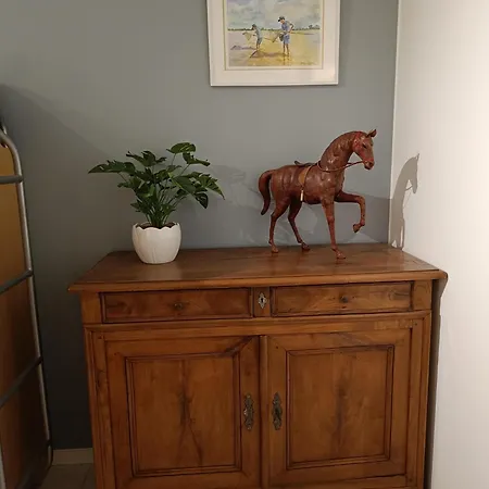 Gezellig Met Zeezicht En Garage 아파트 니우포르트