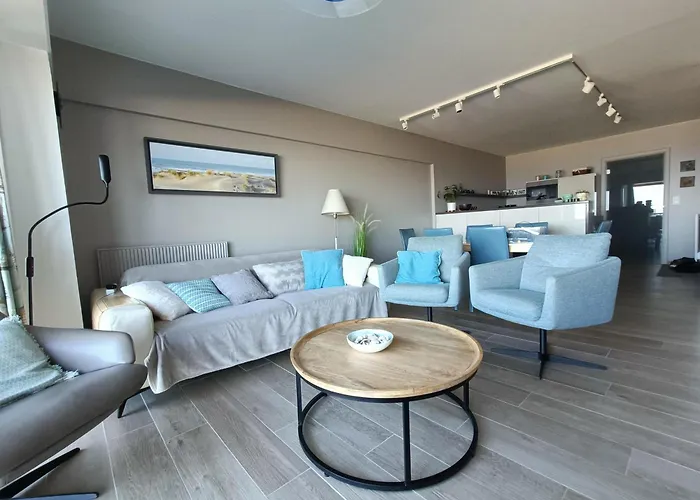 Gezellig Met Zeezicht En Garage Apartman Nieuwpoort